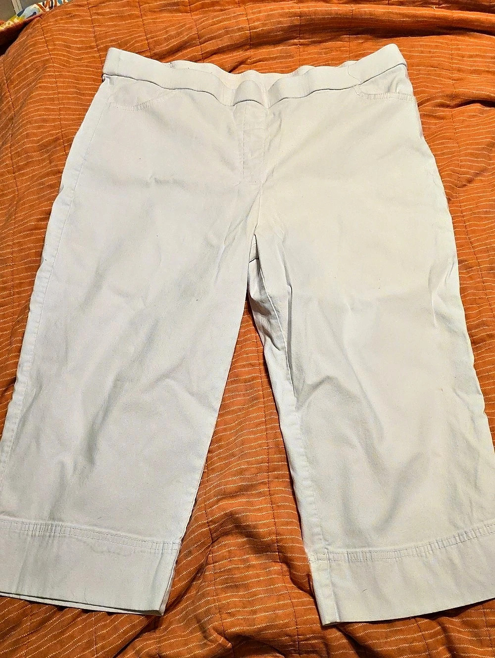 alfred dunner Women's Capris White Size 16